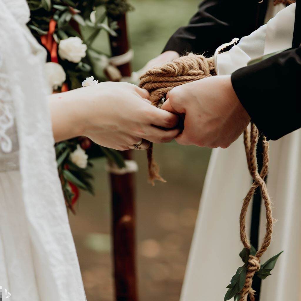 , Handfasting Ceremony Decorations: Ideas for Symbolic Marriage Rituals, Blooms Collection Inc.