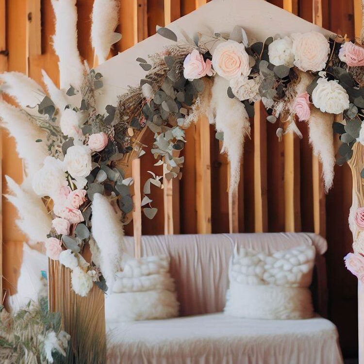 , Money-Saving Tips for Choosing a Stunning Wedding Arch: Material, Style, and Flower Arrangement Ideas, Blooms Collection Inc.
