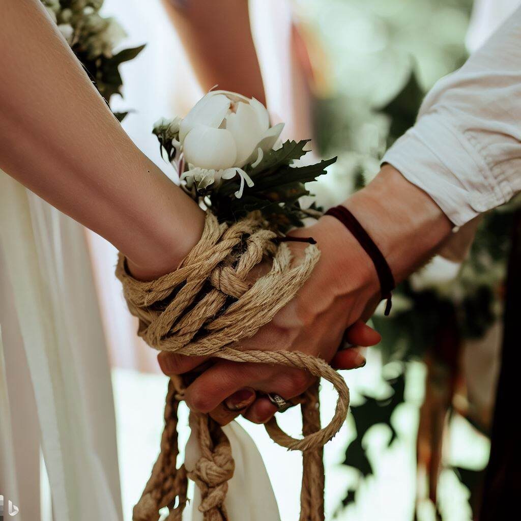 , Handfasting Ceremony Decorations: Ideas for Symbolic Marriage Rituals, Blooms Collection Inc.
