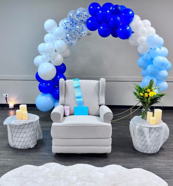 Balloon arch by Blooms Collection, adding a pop of color y to your event decor.